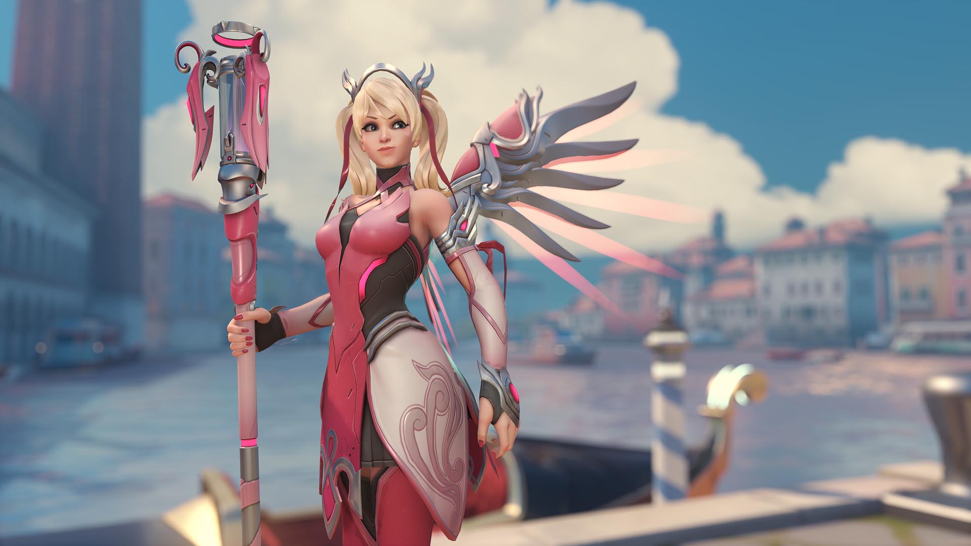 Pink Mercy Overwatch 2 Skin