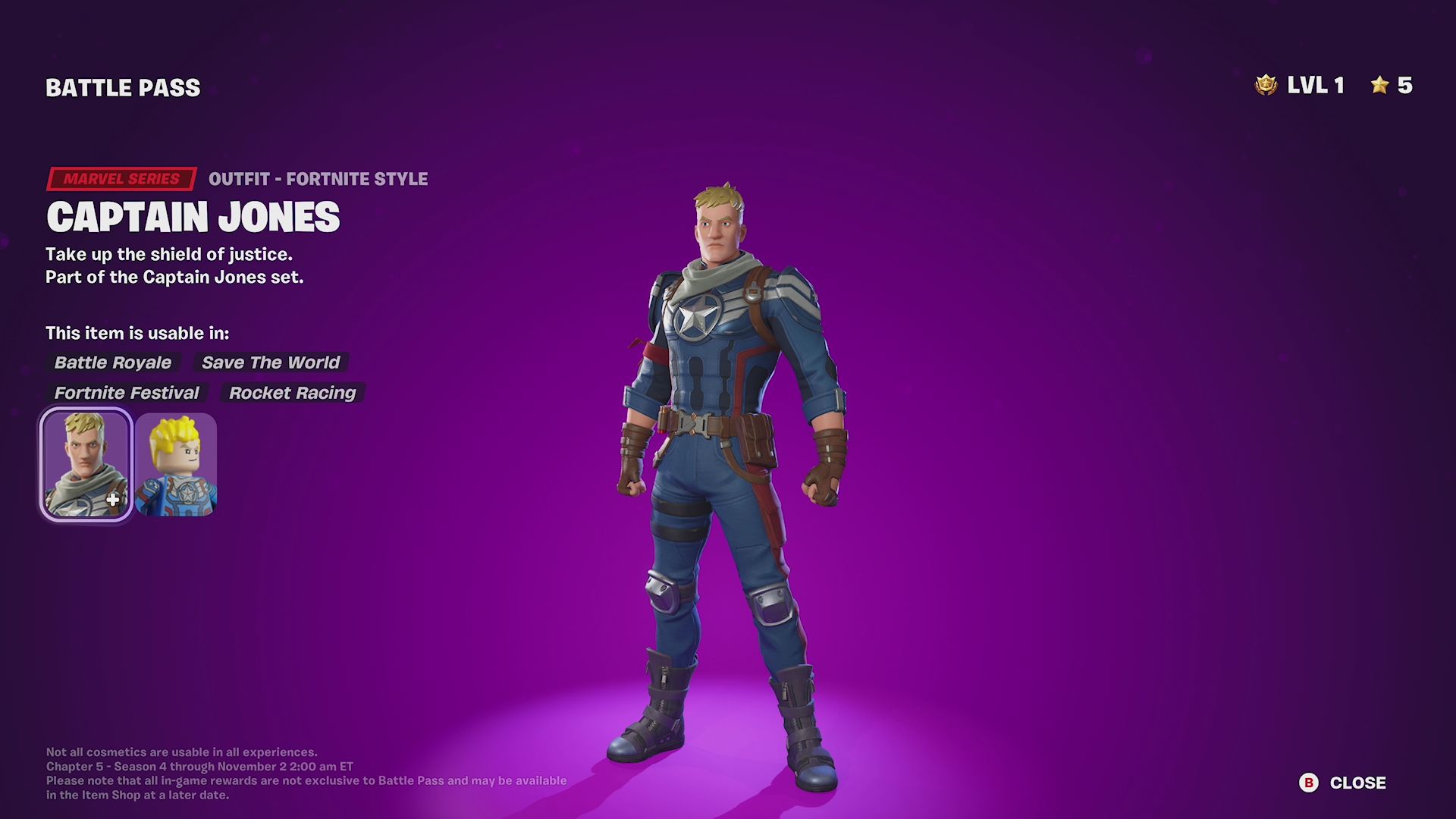 Captain Jones in Fortnite