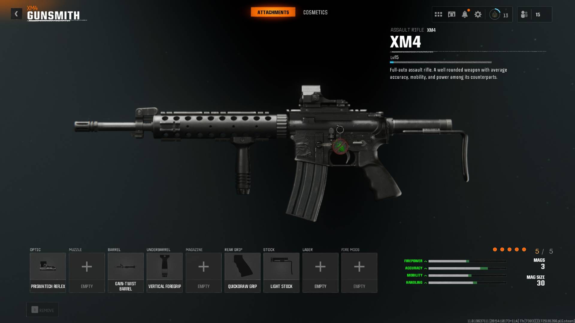 The XM4 in Black Ops 6.