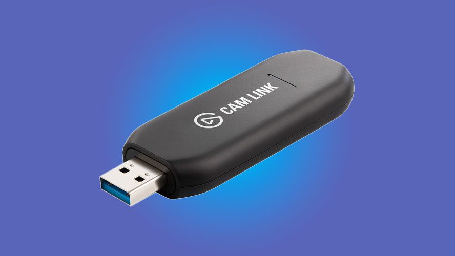 A stock photo of the Elgato Cam Link 4K