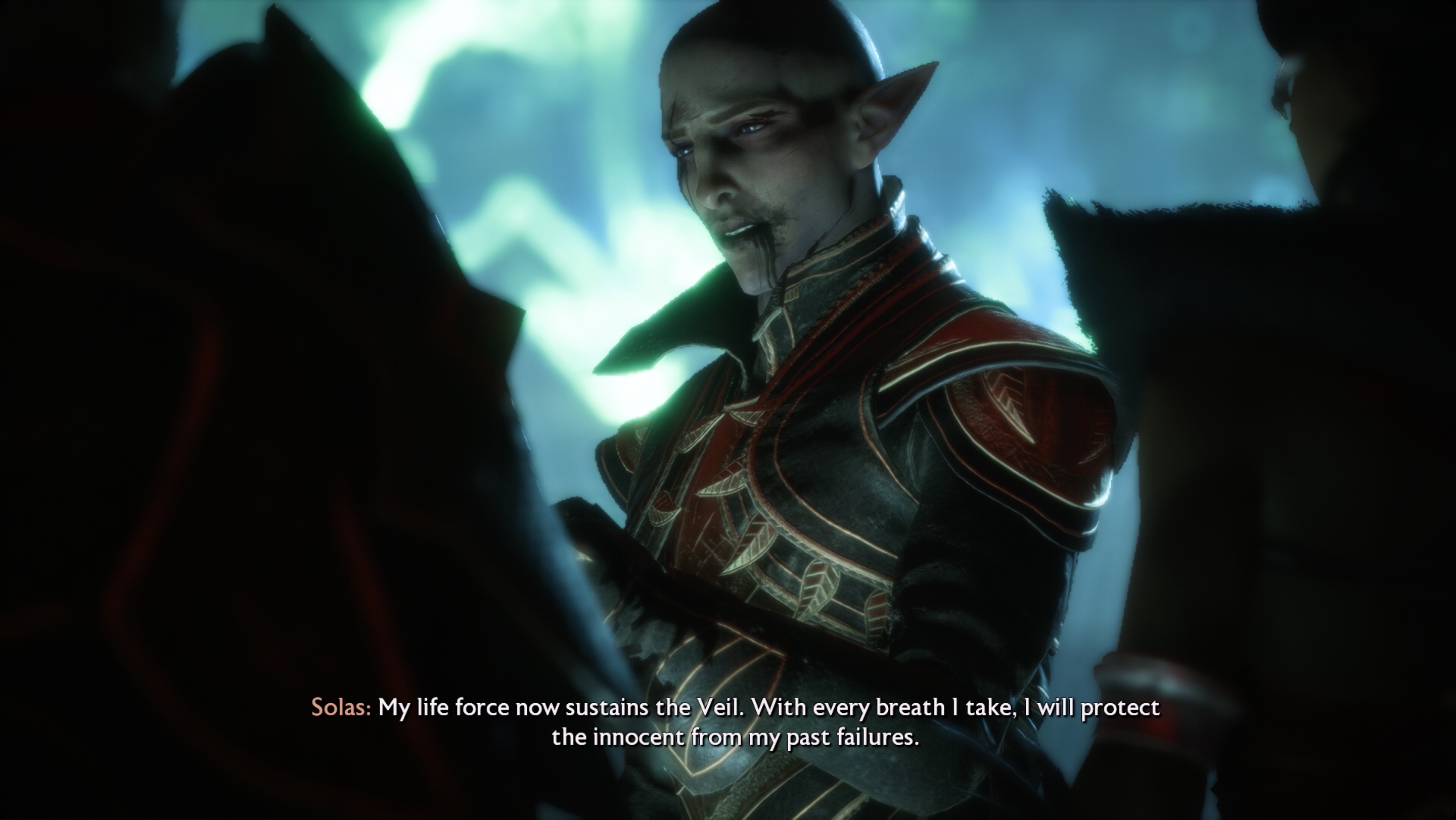 Dragon Age: The Veilguard Solas sacrificing himself