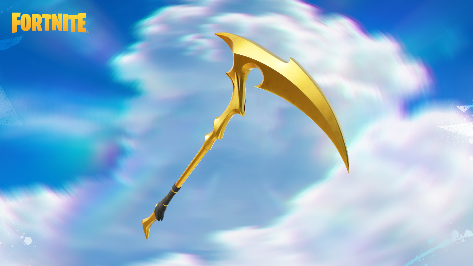 Fortnite Chapter 2 Remix Golden Scythe Pickaxe