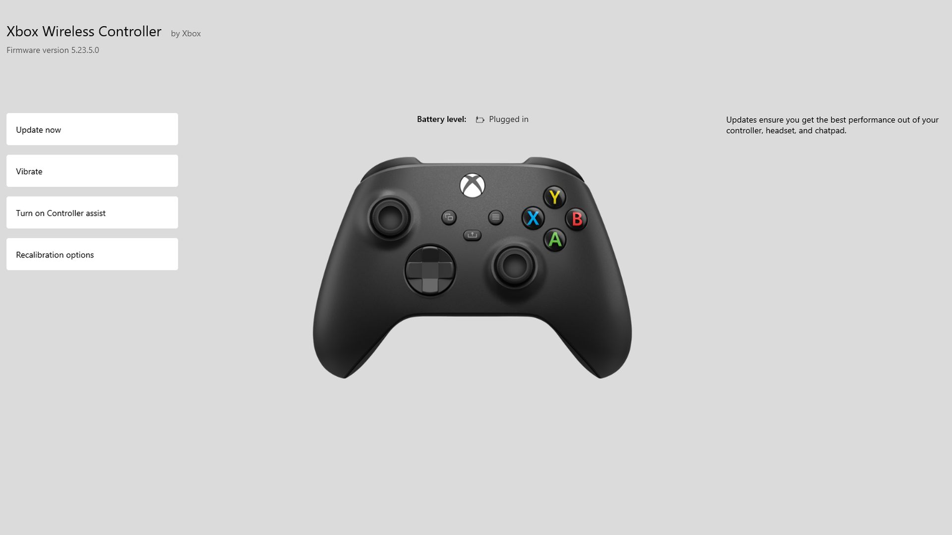 Xbox Accessories - Xbox Wireless Controller firmware update