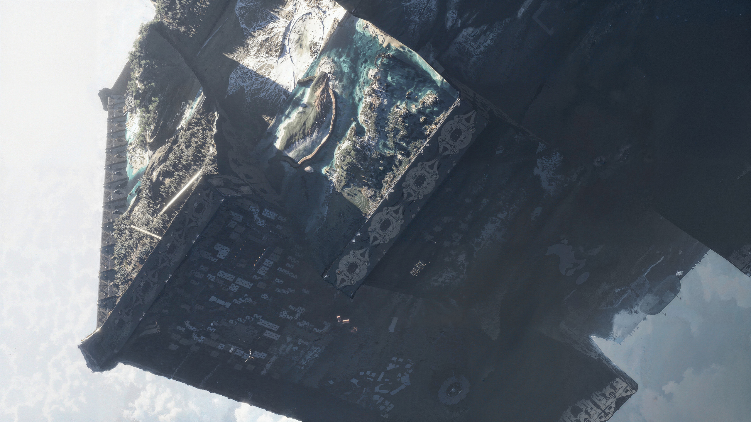 A promotional image of upcoming MMO game The Cube.