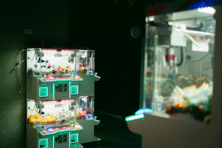 Collection of gaming merchandise and collectible items displayed on shelf