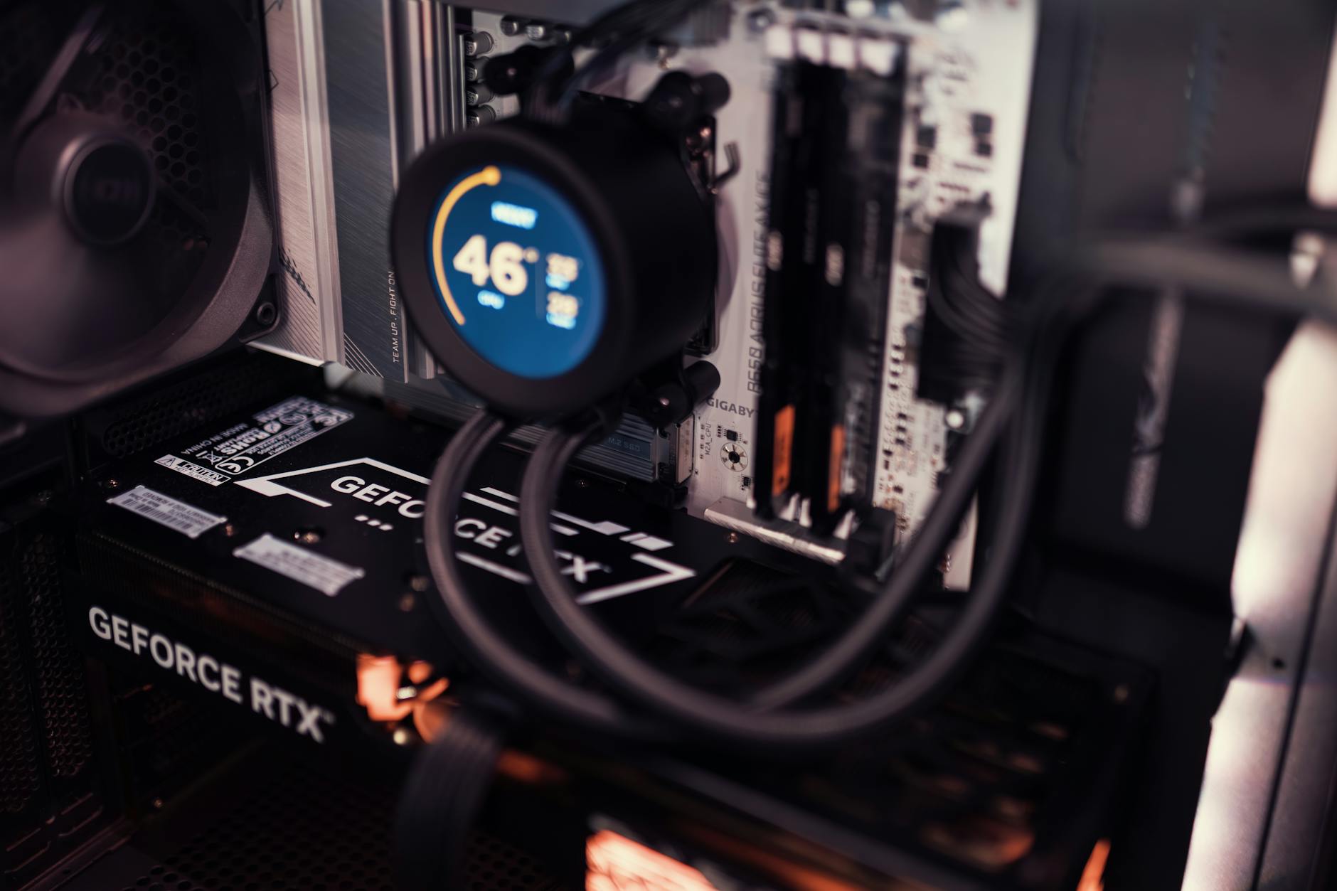 High-performance computer components highlighting technical specifications and optimization