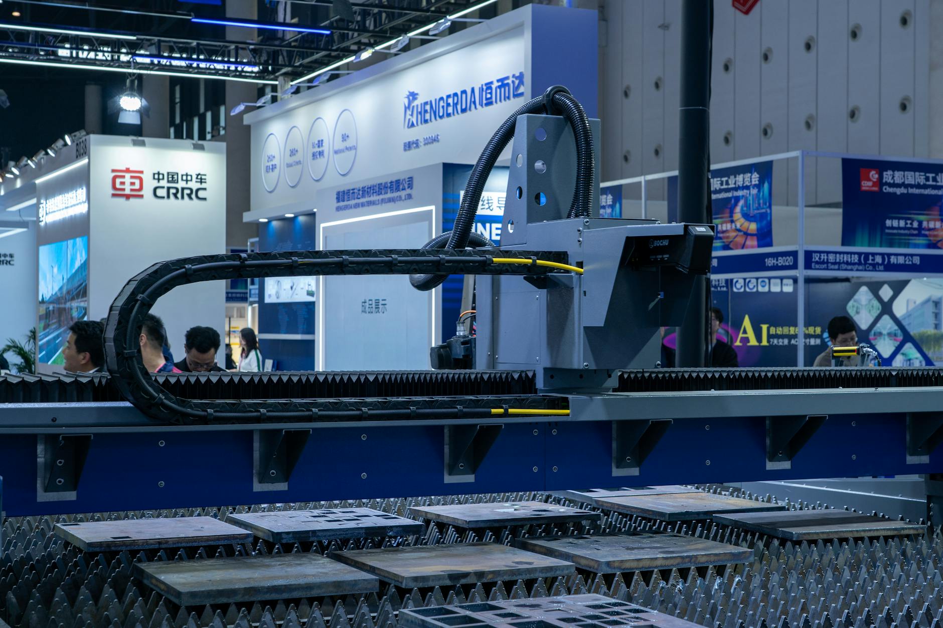 Abstract technology concept representing innovation in computer hardware design