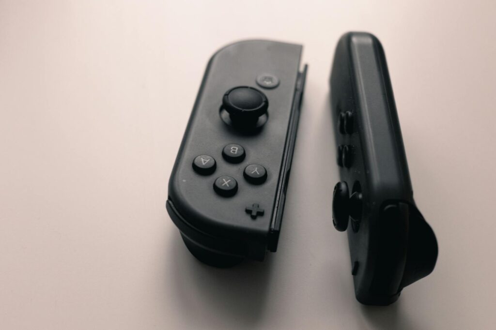 Professional gaming controller with customizable buttons and ergonomic design