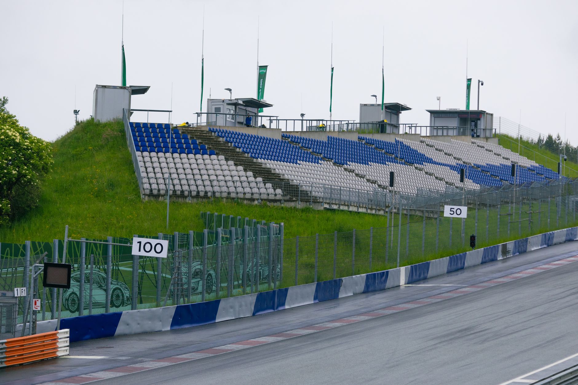 A futuristic racing track representing the high-speed aesthetic of F-Zero games