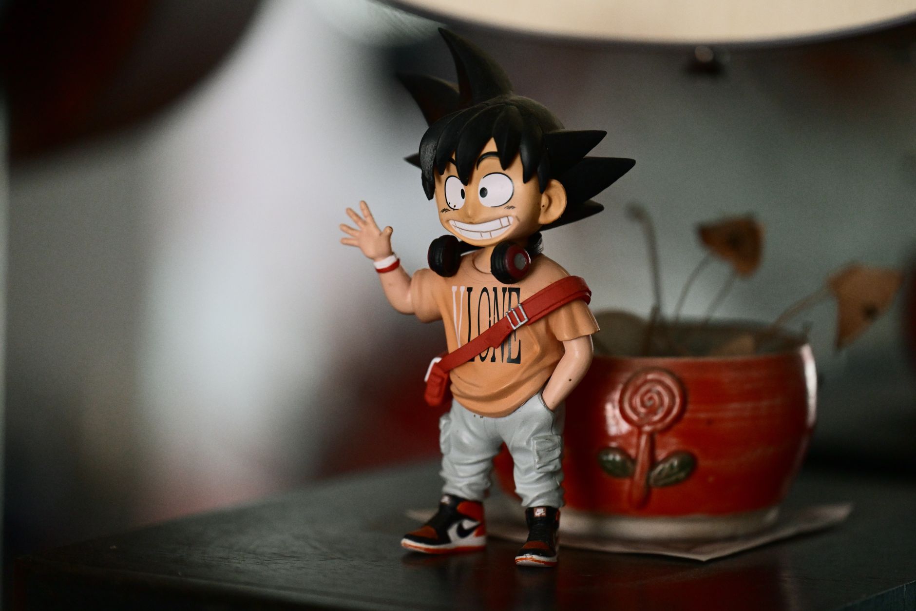 An animation workspace with drawings, representing the crossover between animated series and video game development