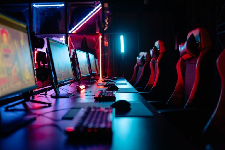 Donkey Kong Bananza’s Photo Mode Absence Is Frustrating Content Creators A gaming setup with a screen displaying colorful game environments, representing content creation for video games