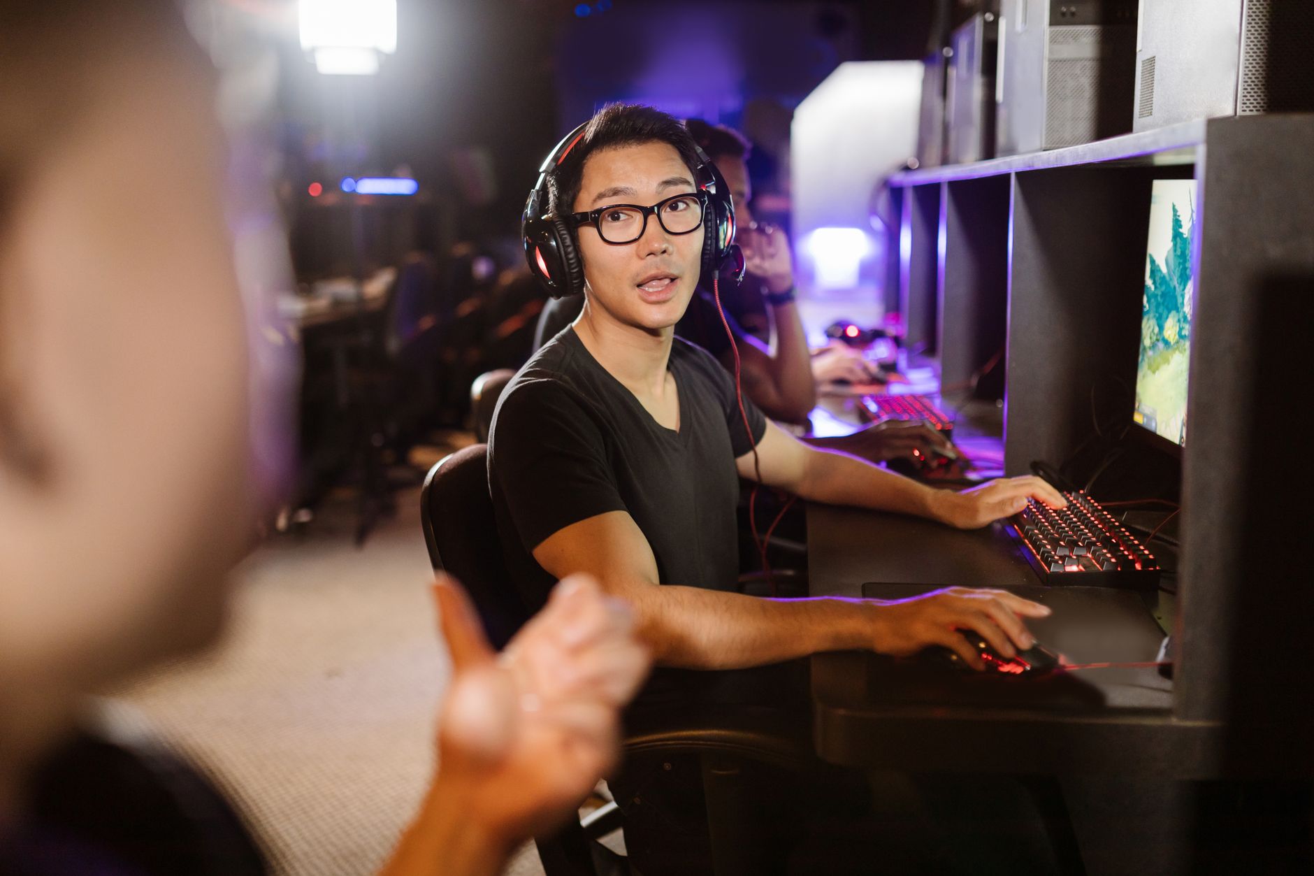 People engaged in an online gaming community forum discussion