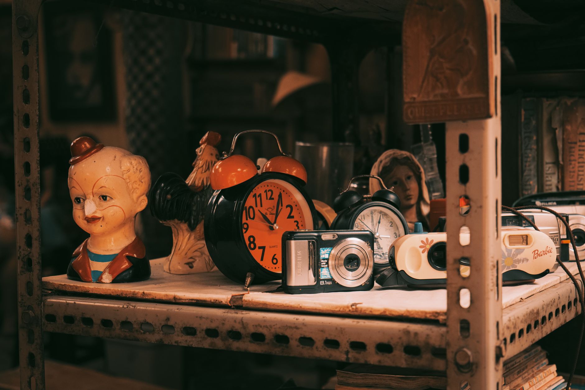Various collected items arranged together, representing collect-a-thon game design