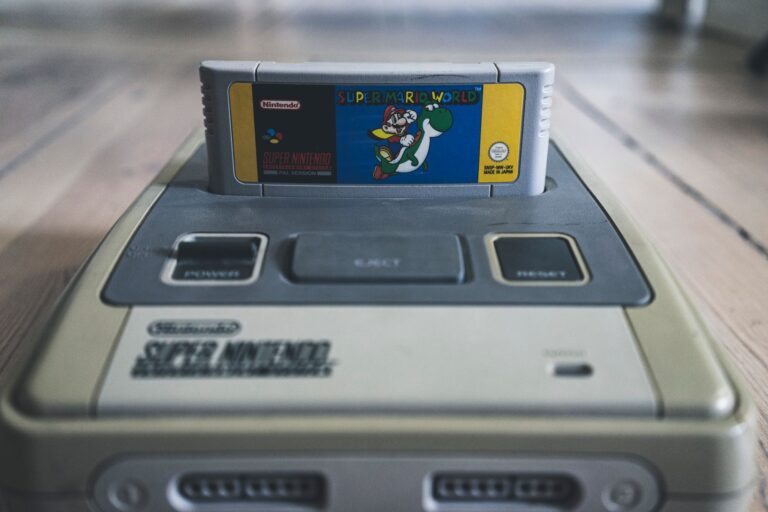 Retro Nintendo gaming setup evoking classic console era